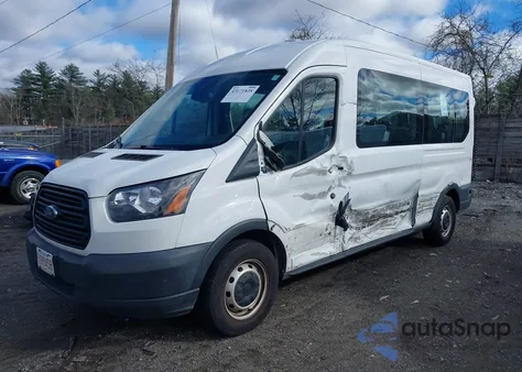 2019 Ford Transit-350 Xl z USA, uszkodzony, nr VIN 1FBAX2CM0KKA38897